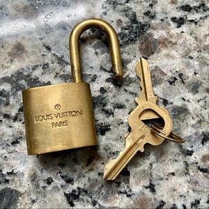 Authentic LV Lock and Keys